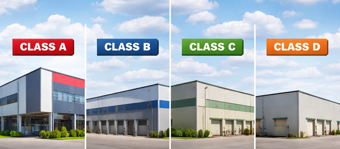 Как выбрать класс склада (A, B, C, D) под нужды бизнеса